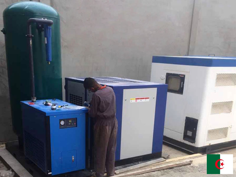 DENAIR Compresor de aire de ahorro de energía en Argelia