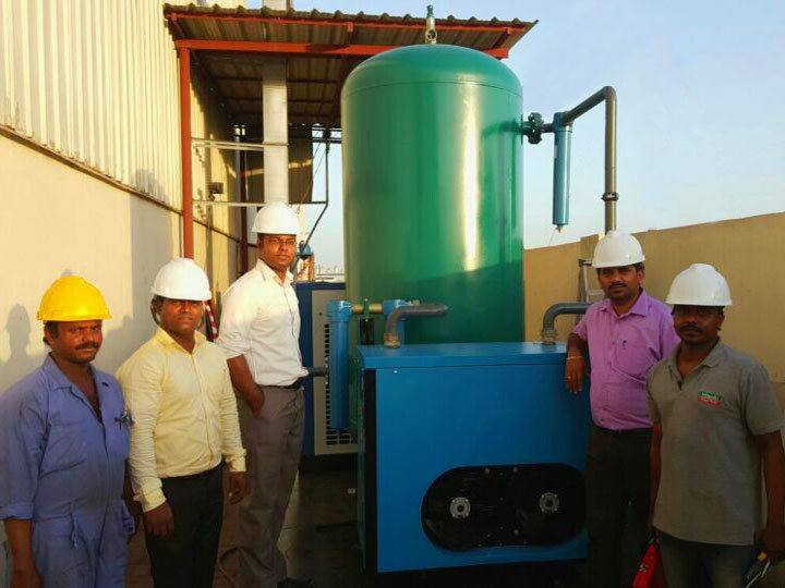 DENAIR Compresor de aire de ahorro de energía de alta eficiencia en Omán