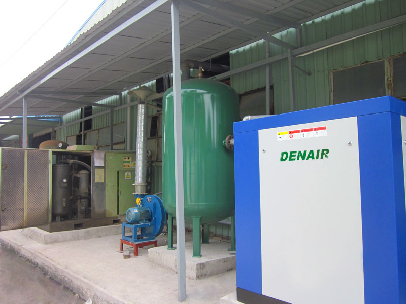 DENAIR Compresor de aire de enfriamiento de agua en Vietnam